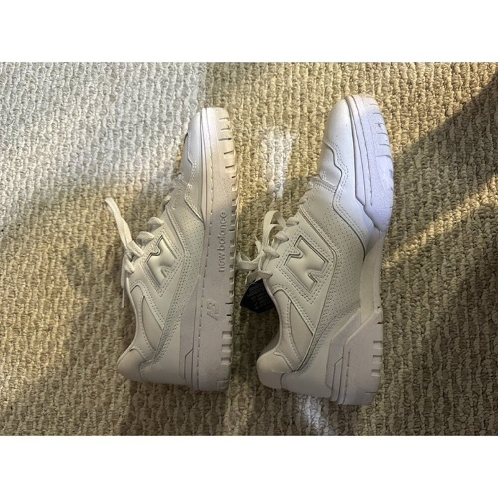 New Balance 550 Mens Size 9 Triple White BB550WWW